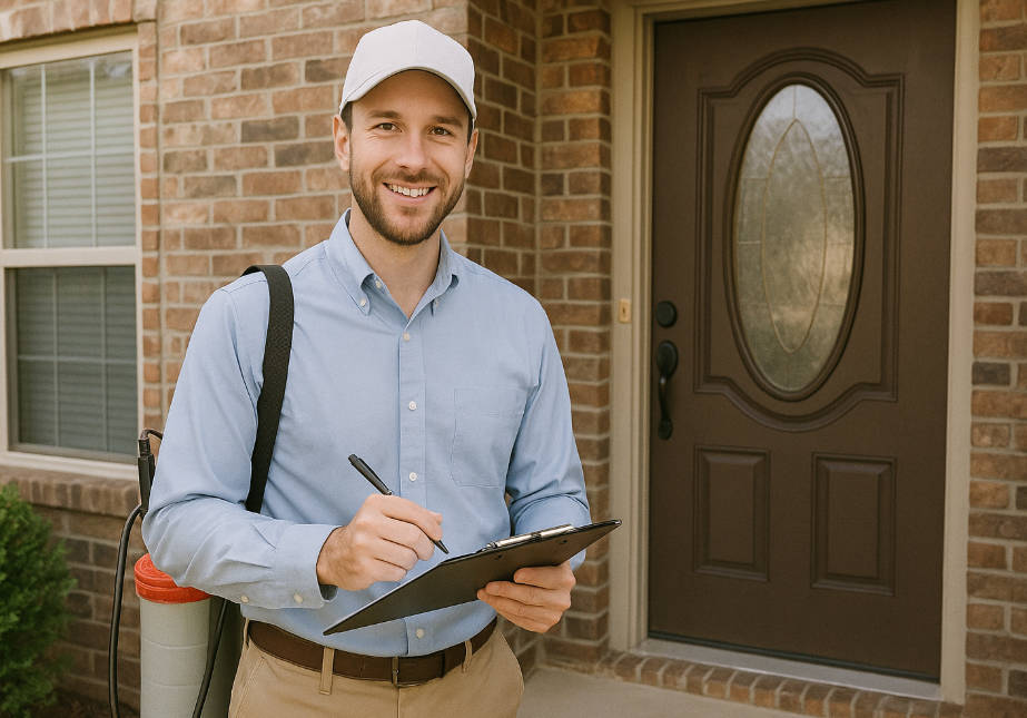 Pest Control in Macon, GA service being performed